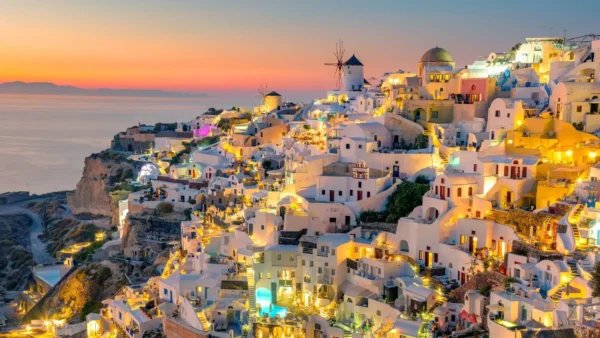 oia 2024 village sunset view