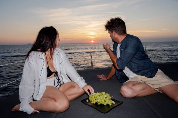 santorini private yacht & catamaran cruises targa 46 13